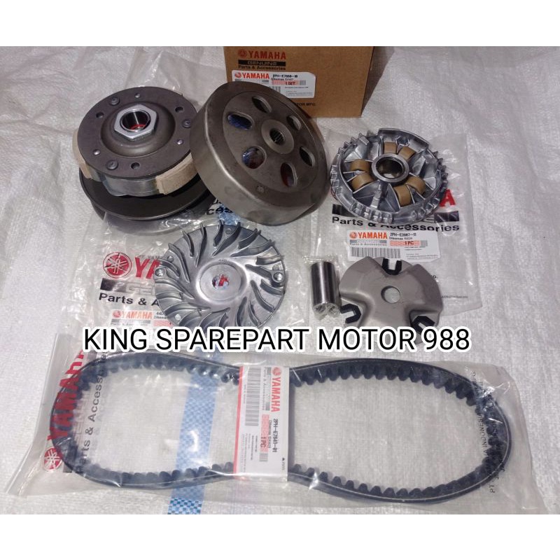PAKET PULLY ASSY CVT FULL CVT MIO M3 MIO Z 125 MIO S SOUL GT 125 FINO 125