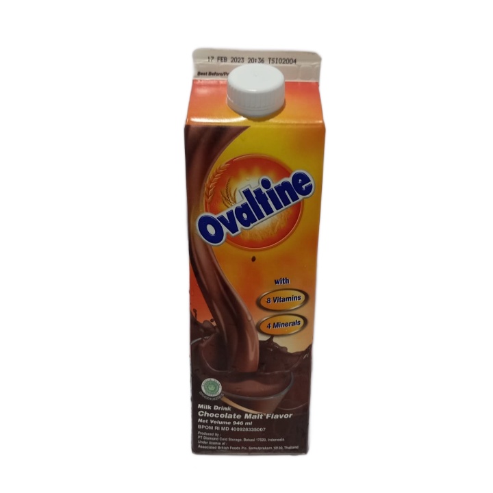 

OVALTINE ESL CHOCOLATE MILK 946ML