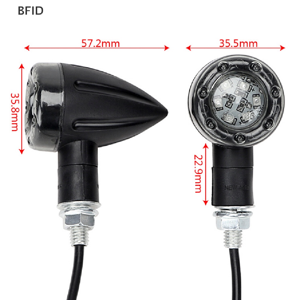 [BFID] Lampu Bohlam Indikator LED Amber+red Sein Blinker Light [ID]