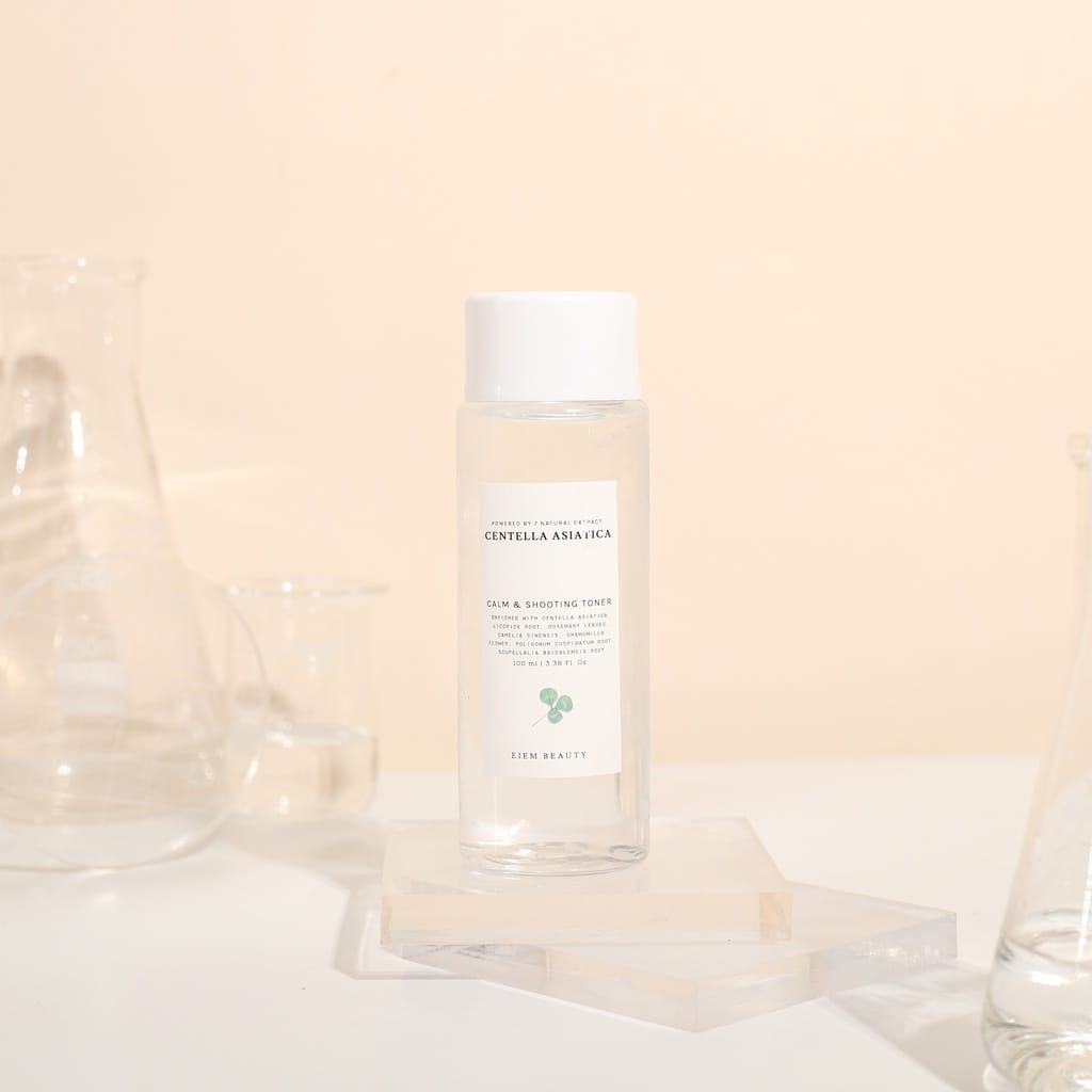 Eiem Beauty Water Bank Moisturizer 30gr | Hydrating Booster Serum | Acne + Anti Aging Serum | Brightening Serum 20ml | Natural Hybrid Sunscreen | Calm &amp; Soothing Toner