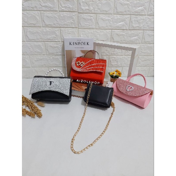 PAKET BUNDLING 4 PCS Merak vina nadia dompet tas selempang murah