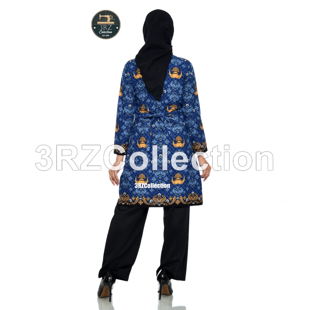 RB Tunik Batik Korpri Wanita Seragam Korpri Wanita Gamis Korpri Terbaru