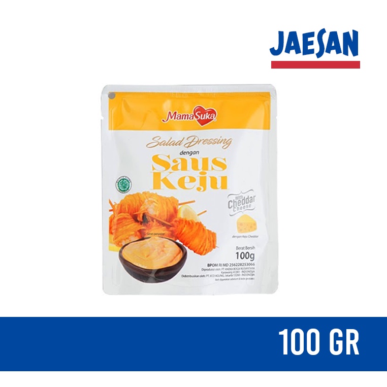 

MamaSuka Saus Keju Cheesy Mayonaise Salad Dressing Mayonais 100gr