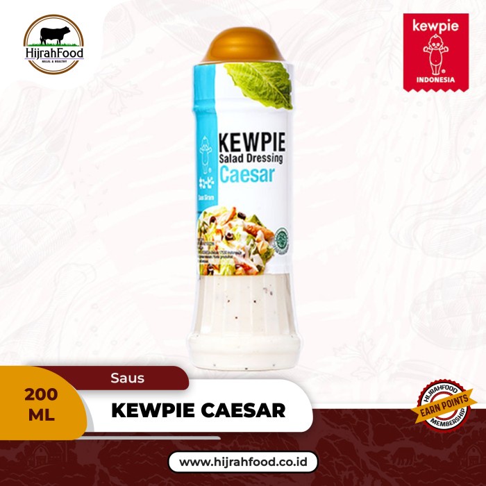 

Terlaris ✨ - Kewpie Salad Dressing | Saus Salad - Caesar Salad (200 ml) 2.1.23