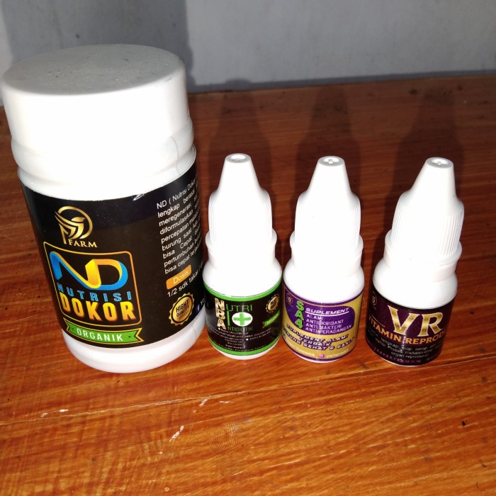 Ovik Vitamin Ternak Burung Trio Nutrisi