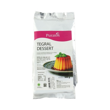 

Puratos Tegral Dessert Premiks Untuk Membuat Makanan Pencuci Mulut Halal 500g / 500 gram Bahan Baking Tambahan Pangan Campuran Kue Pudding Puding Cake Mix Ready New Stok Pekanbaru Riau Indonesia Gratis Free Bebas Ongkir Ojek Gosend Grab COD Bayar Ditempat
