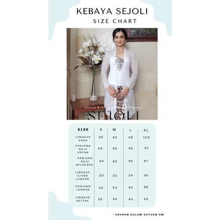 ATASAN Kebaya Bali Kutubaru Panjang