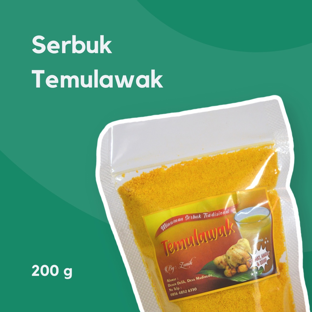 Jual Serbuk Temulawak Khas Madiredo Oleh Oleh Khas Madiredo