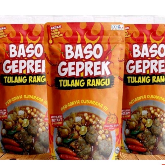

Baso Geprek tulang Rangu Baso aci viral soun seblak baso aci pedas