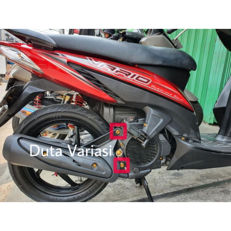 NACOM Baut Pegangan  Knalpot STANDAR Beat,Scoopy,Spacy,Vario 110