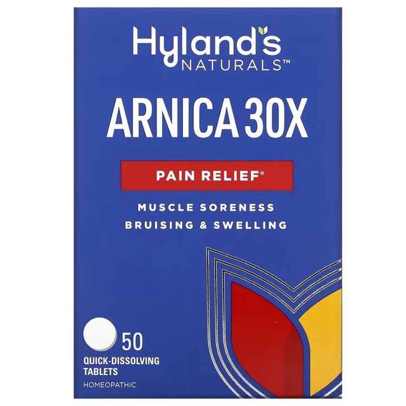 Hyland Arnica 30X 50tab Redakan Nyeri Otot Bengkak Memar ORI USA