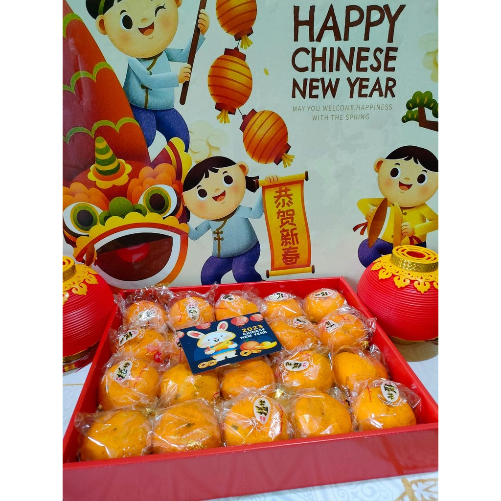 

CNY Ponkam Orange Gift Box Special Imlek