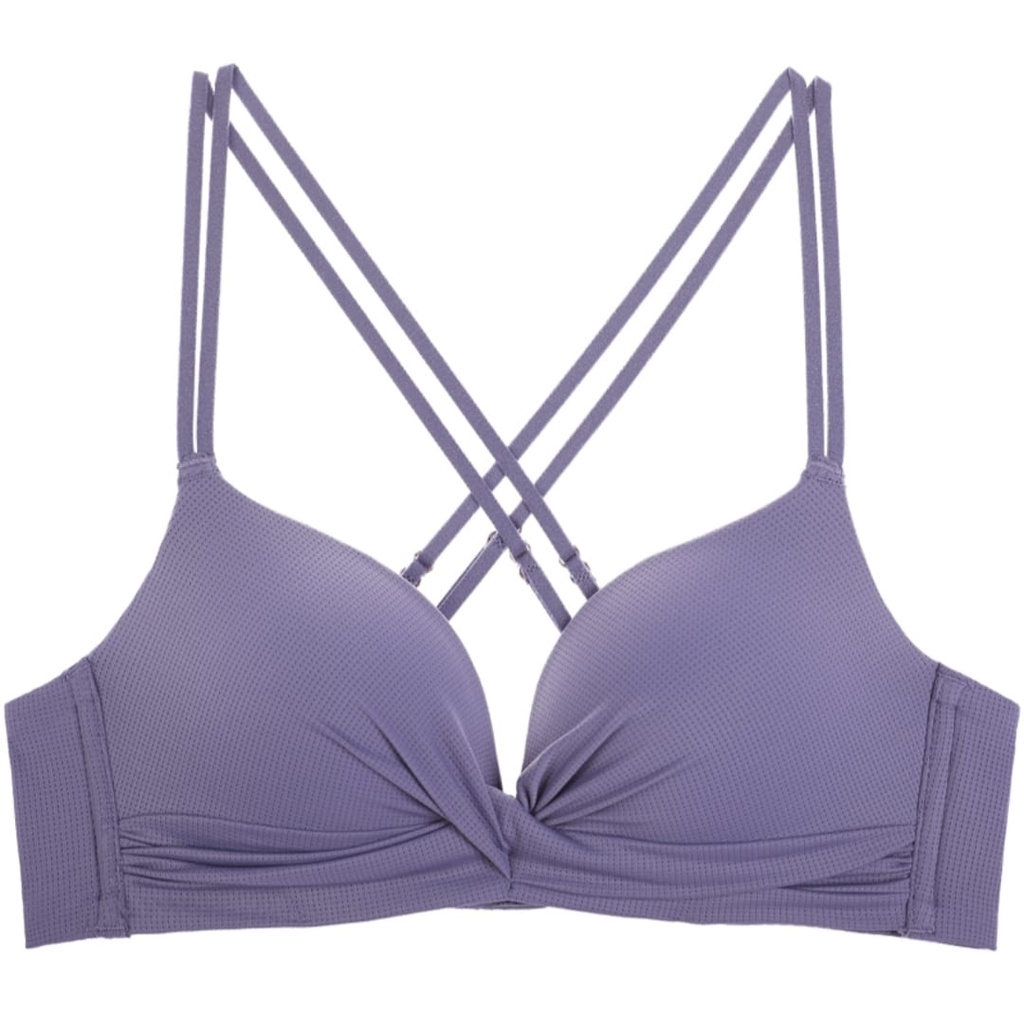 Brasay Japan Seamless Sport Push Up Bra Wanita Tanpa Kawat 9018