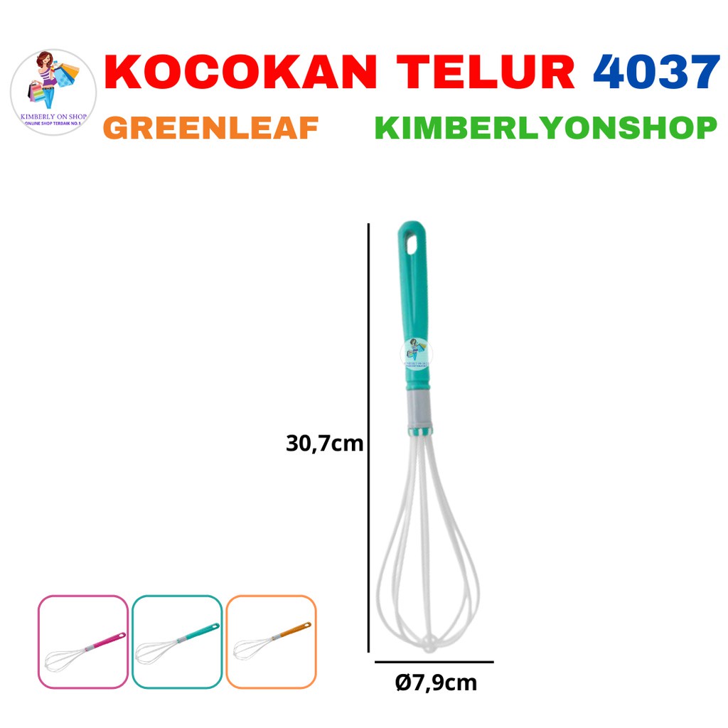 Pengocok Telur Manual Mixer Telur Plastik 4037 Greenleaf