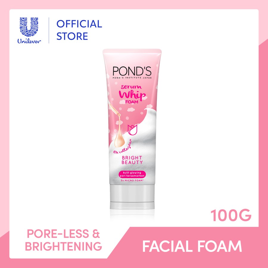 Pond's Bright Beauty Whip Facial Foam 100G