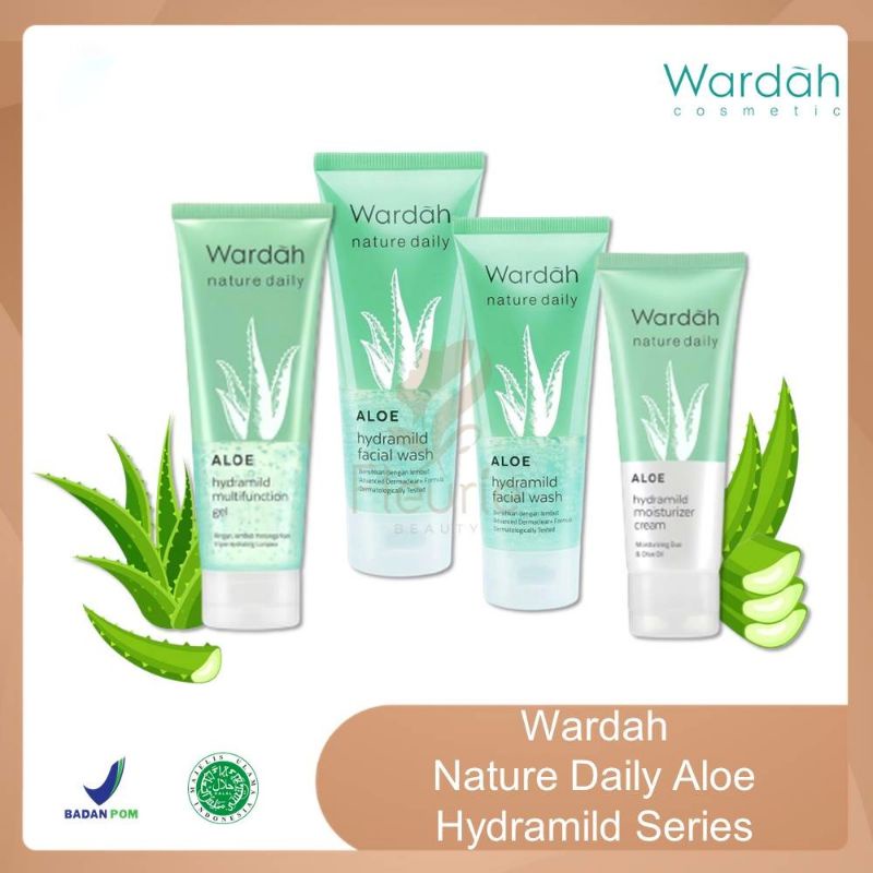 WARDAH NATURE DAILY SERIES CLEANSING MICELLAR WATER | TONER | CLEANCER | HYDRATING BOOSTER | FACIAL 