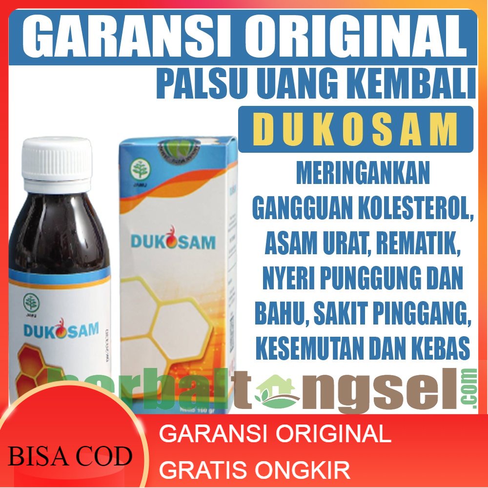 DUKOSAM MADU KOLESTEROL DAN ASAM URAT COD DUKOSAM FORTE MADU KOLESTEROL DAN ASAM URAT DUKOSAM HERBAL