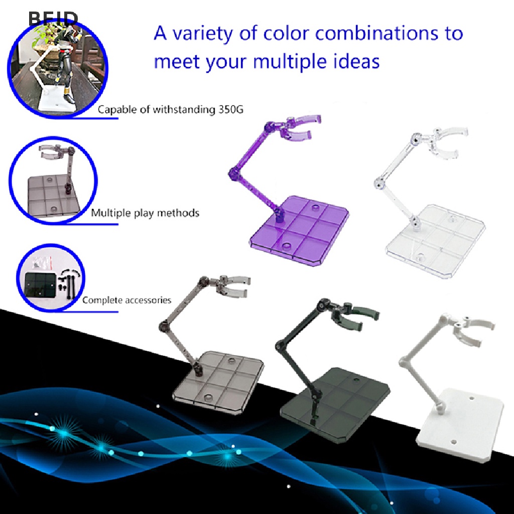 [BFID] Stand Display Cocok Action Base Kualitas Tinggi Untuk1Per144 HG/RG Gundam/Figure Animasi Cinema Game ACG Game Mainan [ID]
