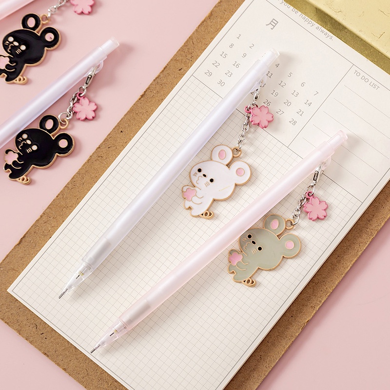 [MTOYS] Pensil Mekanikal Dengan Liontin Bentuk Tikus - JT0010