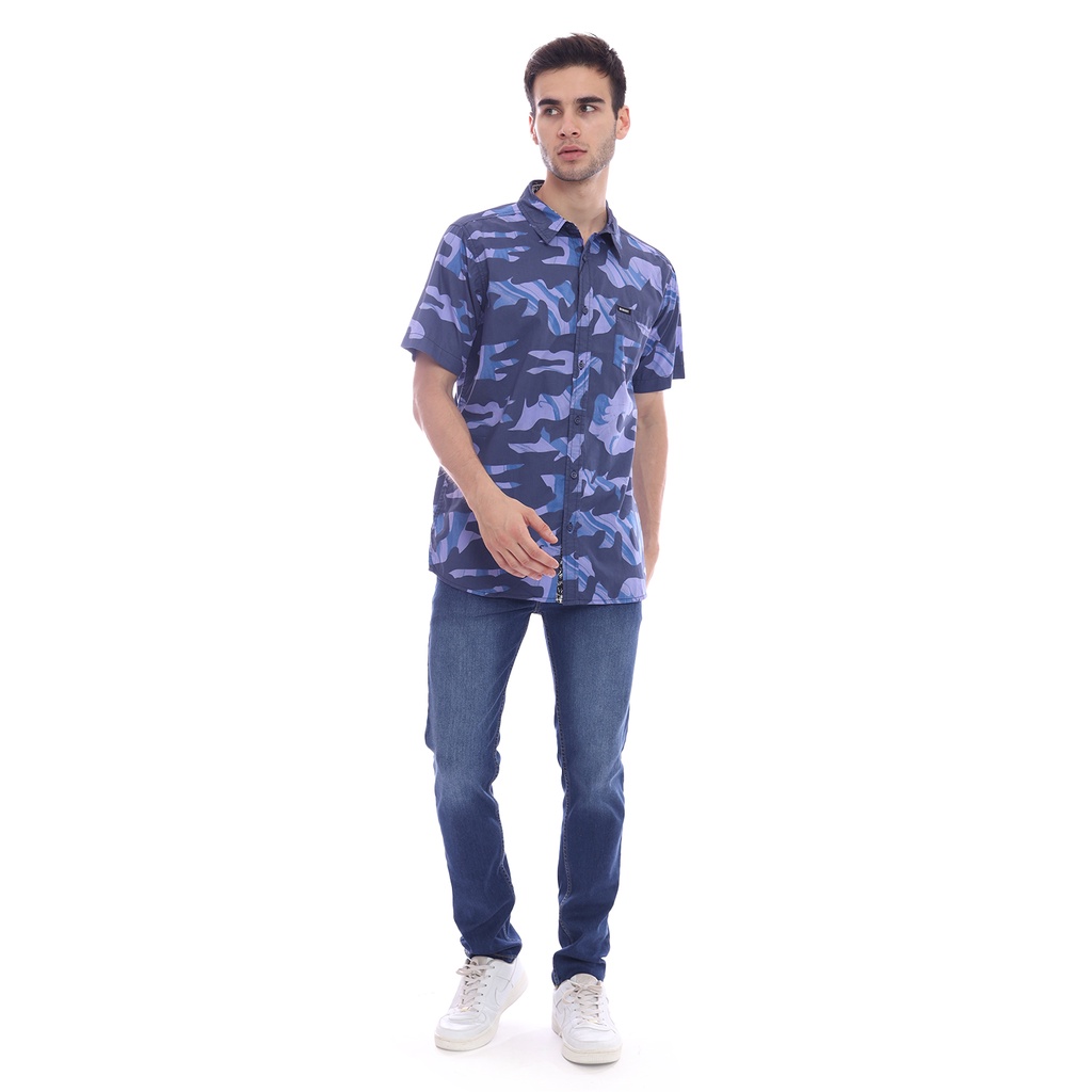 Insight Kemeja Lengan Pendek Pria A Galaktika Shirt Planet Surf