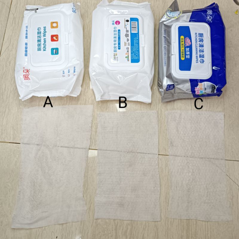 Tissue Basah Pembersih Dapur/Kitchen Wipes 80lembar