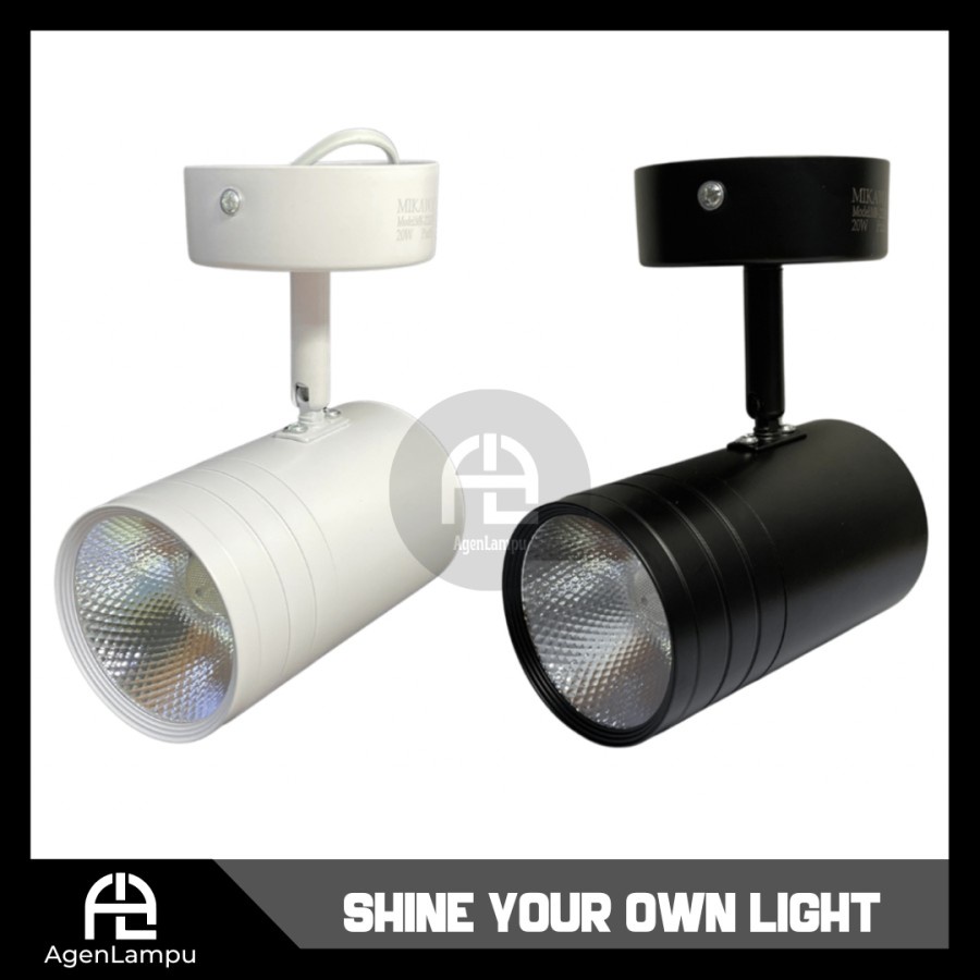 LAMPU SOROT LED SPOTLIGHT 20 WATT COB LED SPOTLIGHT PLAFON