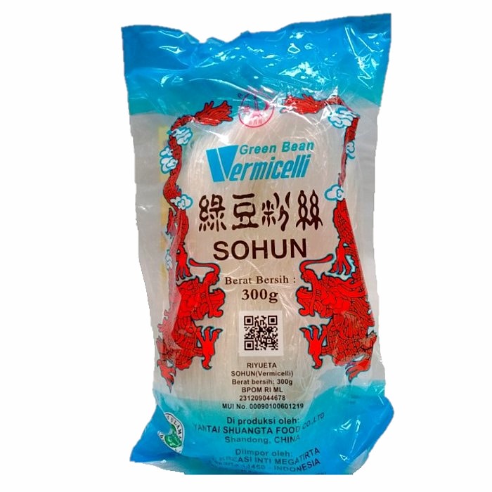 

Soun Naga – Riyueta Green Bean Vermicelli 300gr - Sohun RRT