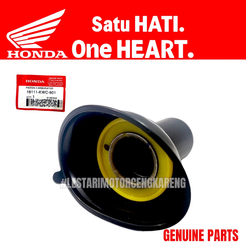 PISTON KARBURATOR SKEP MEMBRAN CS1 ORI AHM 16111-KWC-901 100%