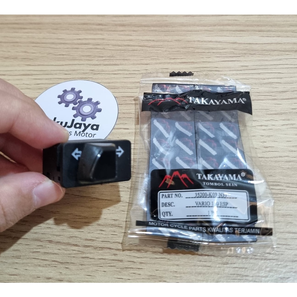 Takayama Tombol - Saklar Sein Sen Honda Vario 150 - Beat ESP (35200-K03-N31)