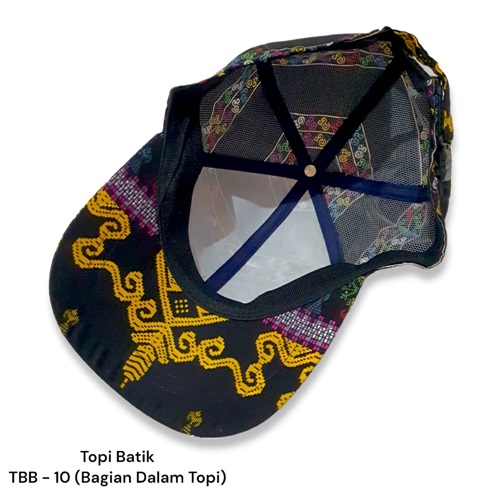 Topi Batik Baseball Handmade Batik Cap TBB_10 / Topi Batik Kain Baseball Jogja