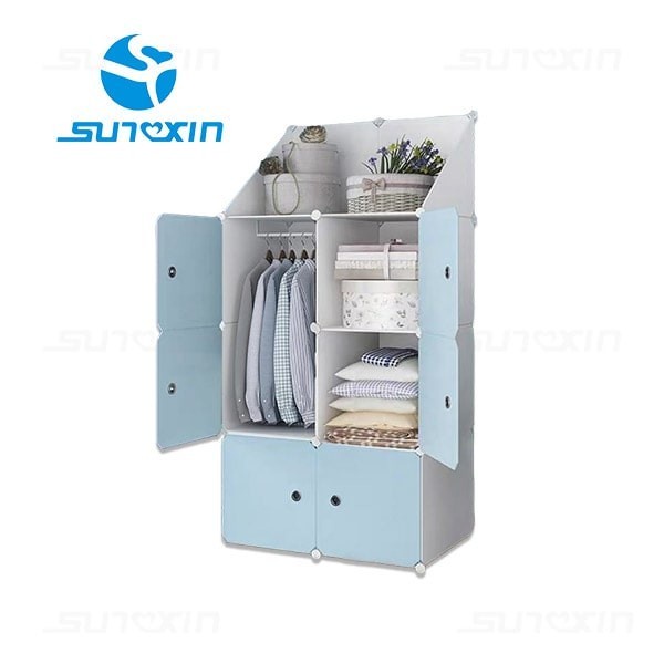 %$%$%$%$] Sunxin - Lemari Kotak Plastik Portable Bongkar Pasang 6 Pintu / Lemari
