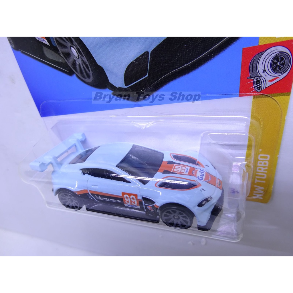 Hot Wheels Aston Martin Vantage GTE Gulf No. 99