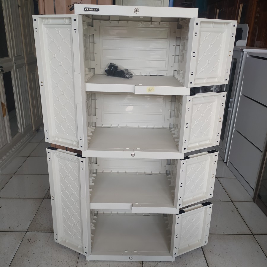 Lemari Napolly Mini Cabinet Susun4 - MCAB-4