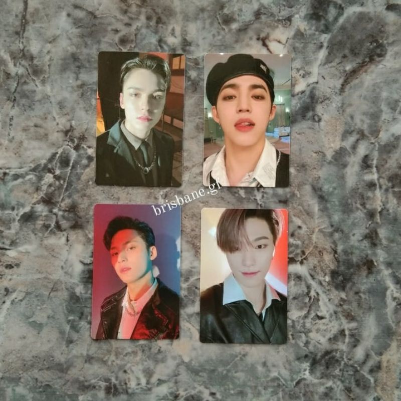 [Ready Stock] Seventeen Photocard / PC Attacca Carat ver Mingyu S.coups Vernon Dino