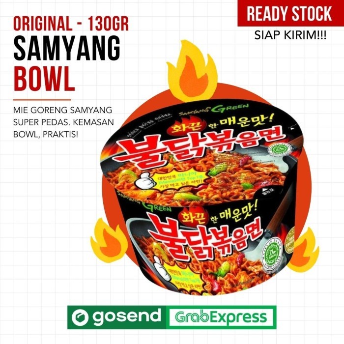 

Samyang Bowl Original Mie Import Terfavorit - 130Gr