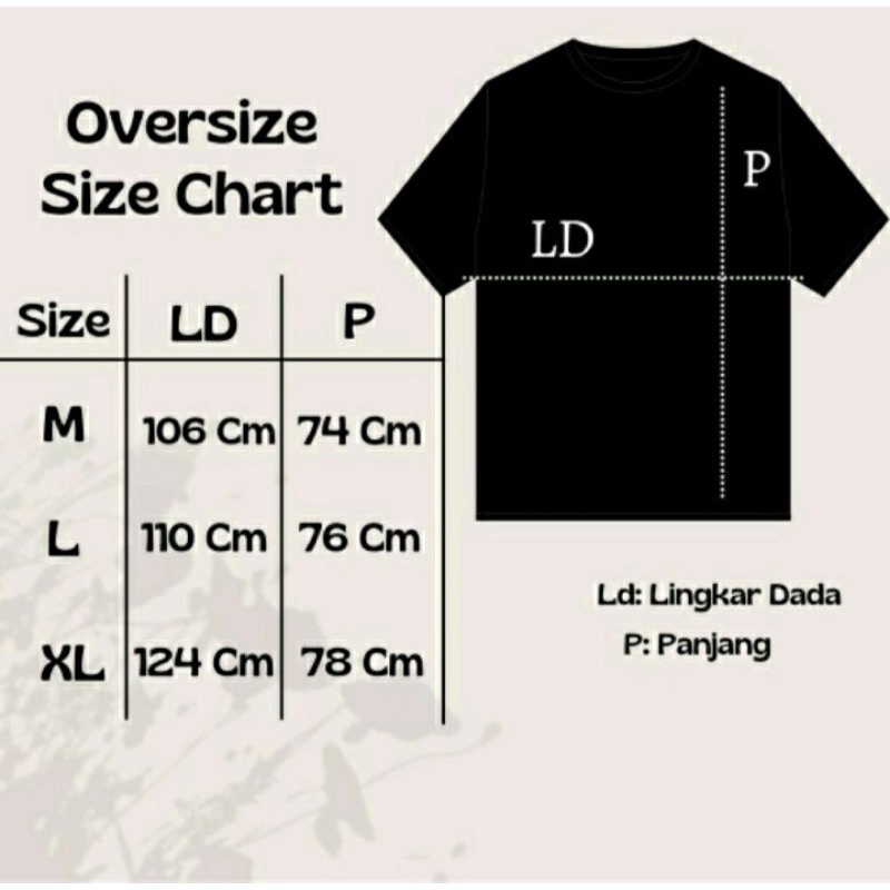 Oversized Tshirt Cat Butterfly   | Kaos Oversize Pria dan Wanita