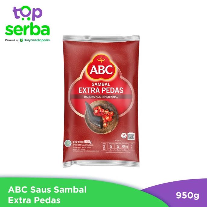 

ABC Saus Sambal Extra Pedas 950 gr