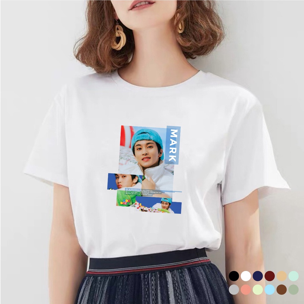 Kaos Kpop NCT Dream Candy Mark Photo Unisex S-XXL Big size/Jumbo