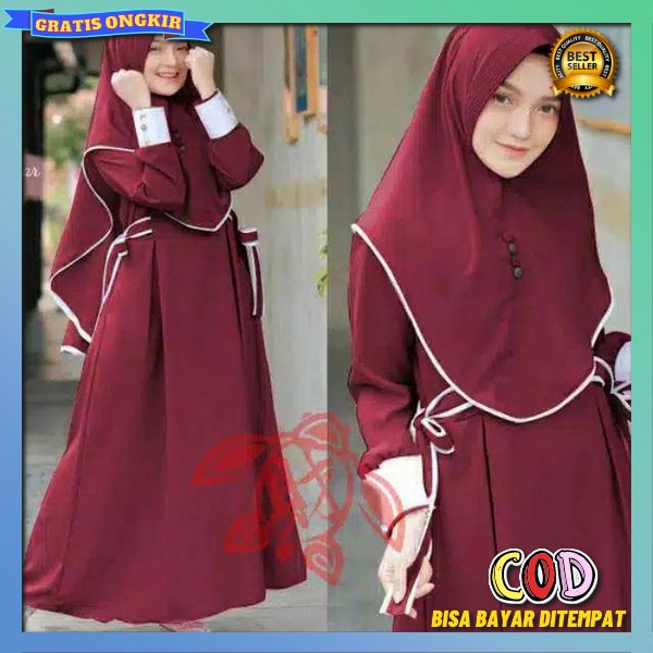 Baju Gamis Gamis Lebaran Wanita Perempuan Narenda Maxy Dress Mewah Gsmis Baju Muslimah Jumbo Premium