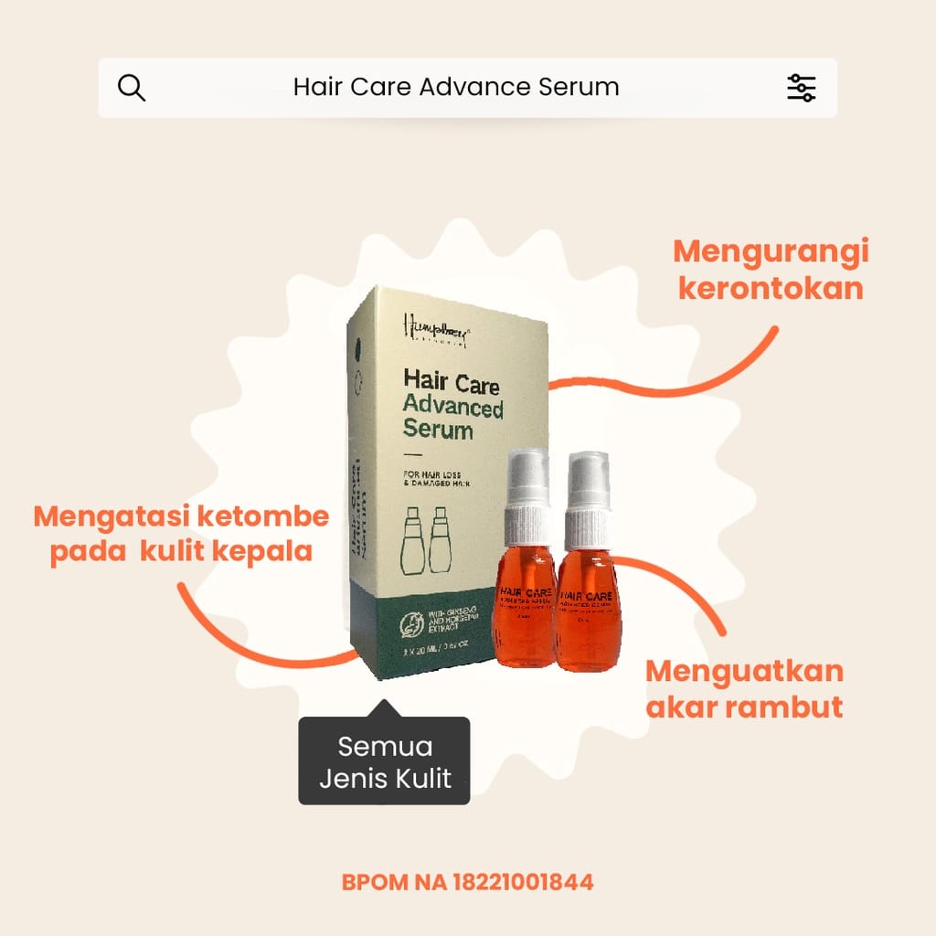 Humphrey Hair Care Advance Serum 2x20ml