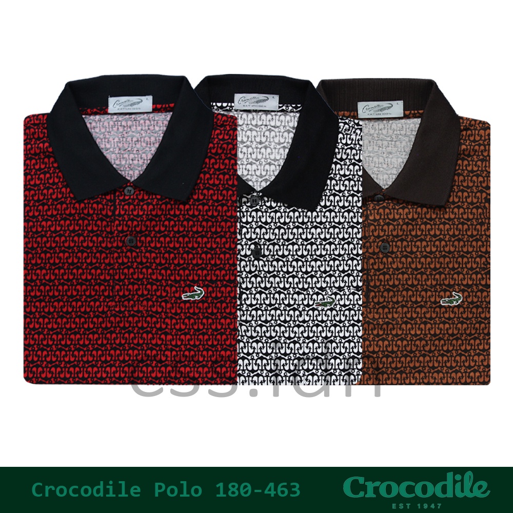 Kaos Kerah Pria Crocodile 180-463