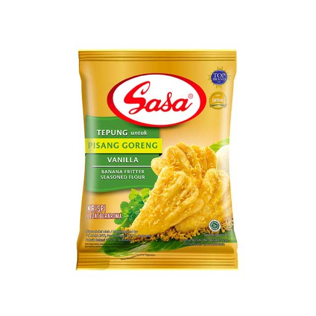 

Tepung Bumbu SASA PISANG GORENG VANILLA isi 10 Sachet