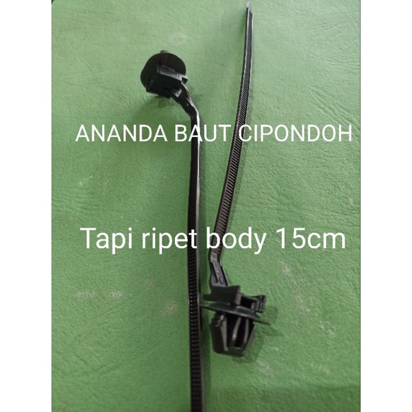 Tali ripet body panjang 15cm isi 20 pic