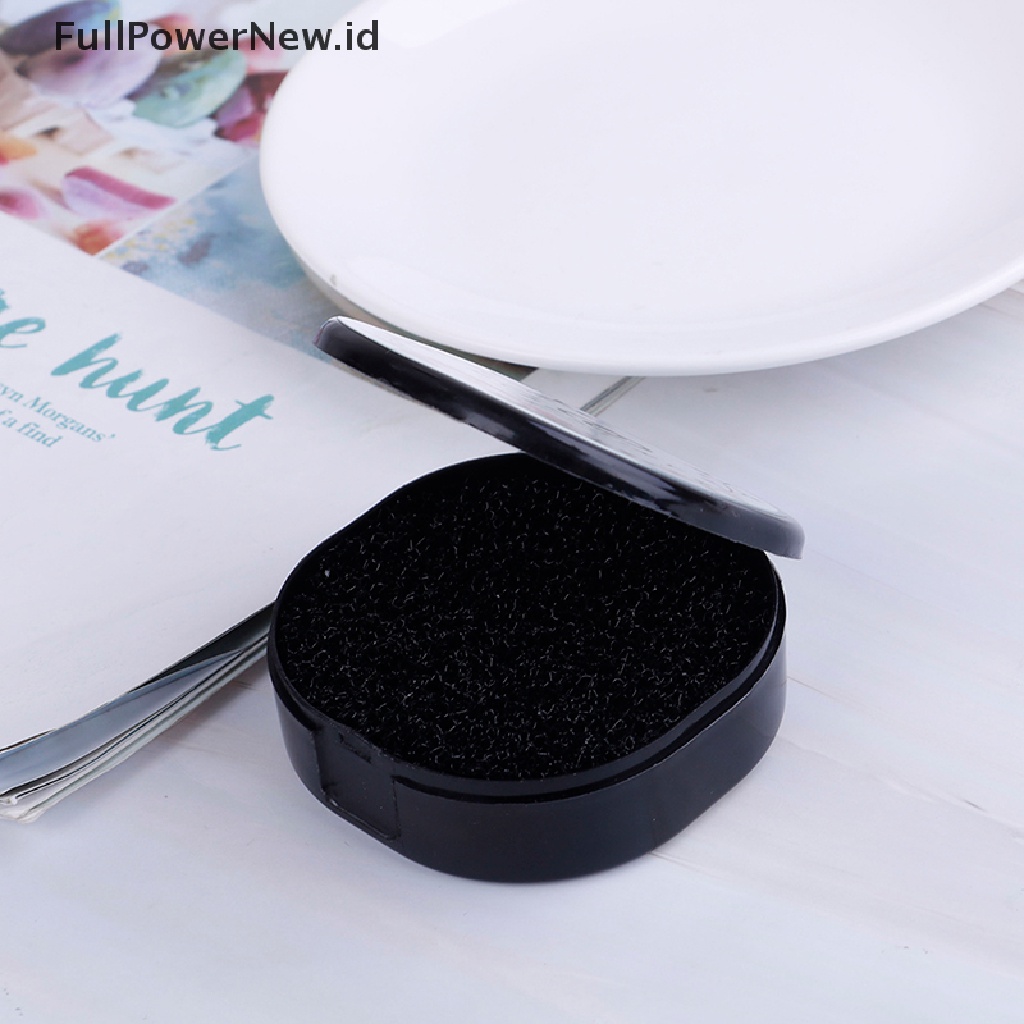 Power Black Kuas Makeup Clean Eye Shadow Sponge Pembersih Make Up Brushes Tool Box ID