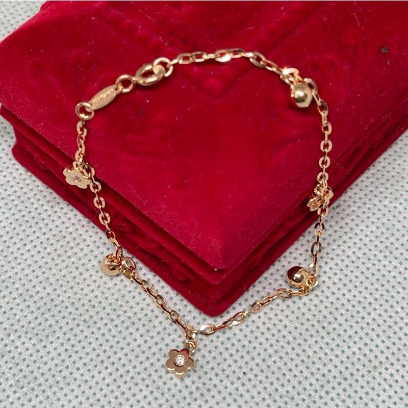 Gelang Banyak Mainan emas asli 700/16k dewasa