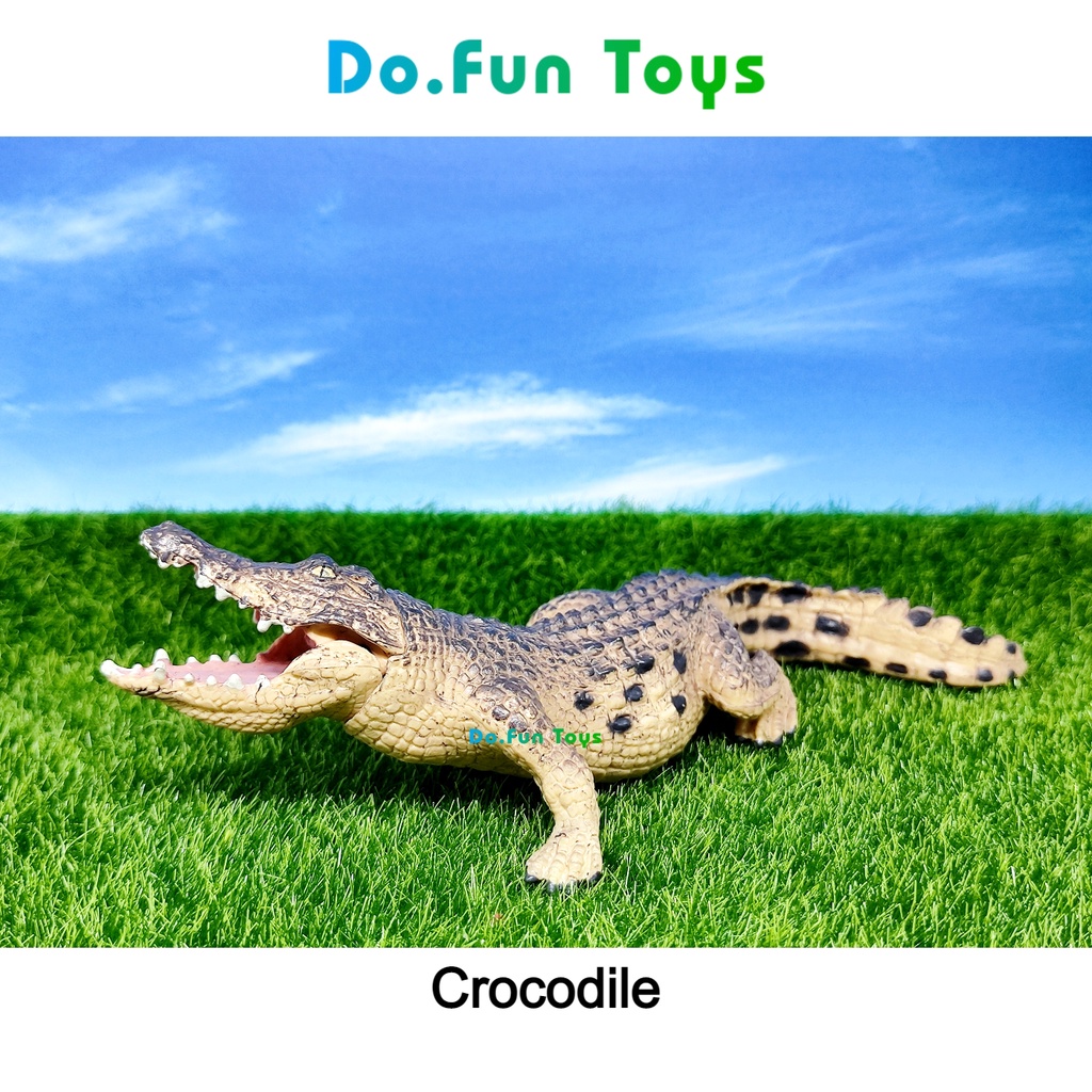 Animal Figurine | CROCODILE NEW/ Mainan Miniatur Binatang Buaya