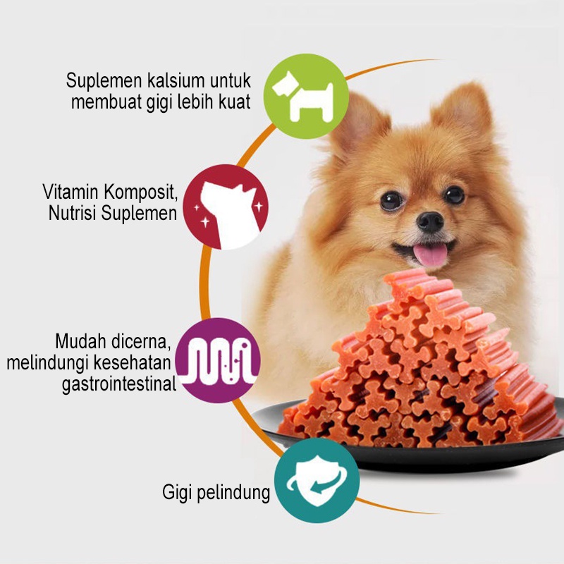 210g My Dog Nutrition Dental Sticks Tongkat Gigi Nutrisi Molar Stick (20+ sticks) Dentastix Dentastick Pet Dog Snack Pet Camilan Geraham untuk Anjing