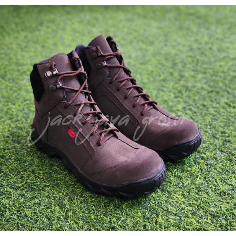 sepatu pria boot pdl safety original leather outdor