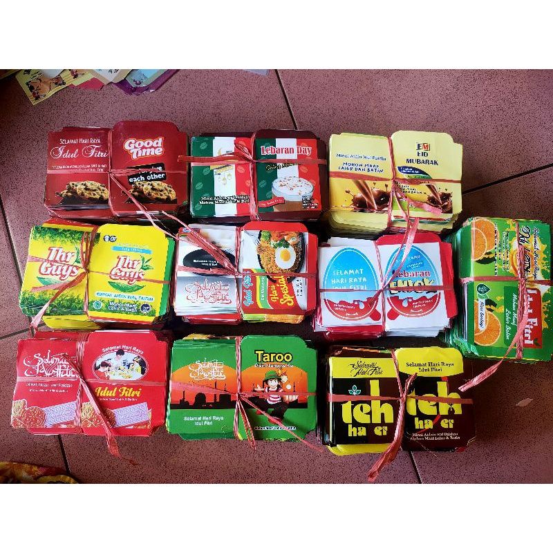 

1000 lembar amplop snack viral motif lengkap free plastik