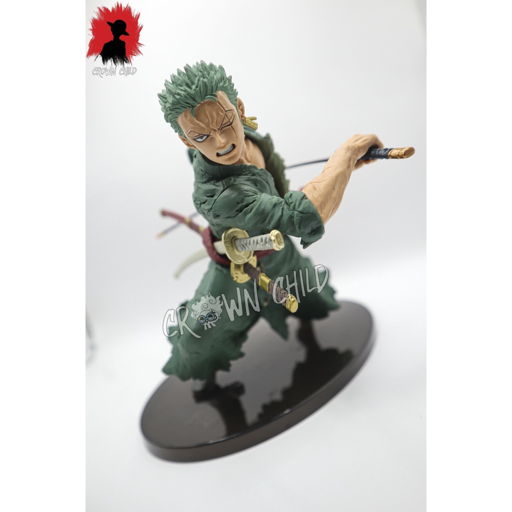 SCultures SC BIG Zoro Vol.III (ASVER BIB) RARE - One Piece Figure Original